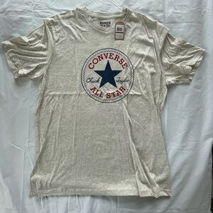 Converse Men's Beige Graphic Tee